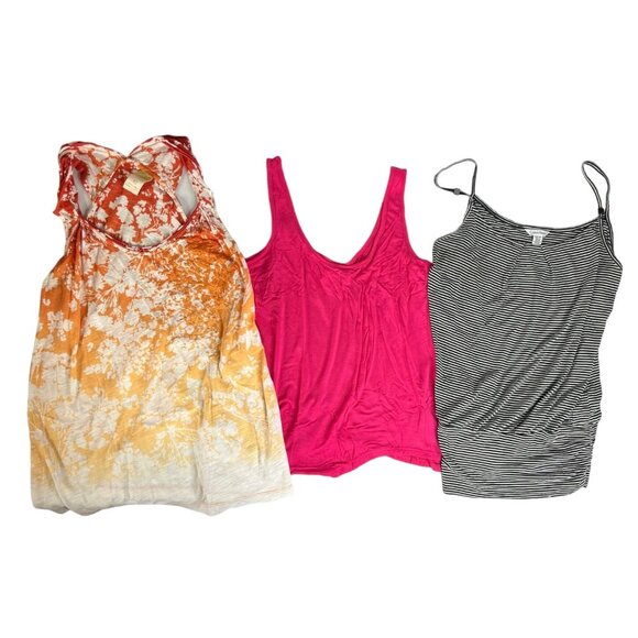 Bundle of 3 Womens Sleeveless Shirts Calvin Klein Kensie Urban Outfitters Sz XS - Picture 1 of 15